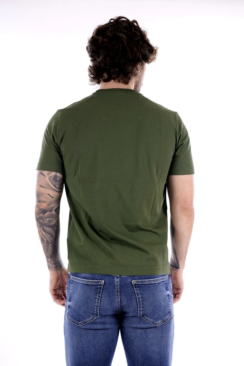 Aeronautica Militare T-shirt Verde Da Uomo
