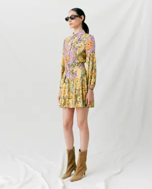 ARLET | Vestido corto manga larga