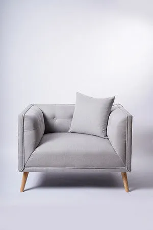 Bianca 3pcs Set (Sofa   2 Armchair) -  Lt. Grey