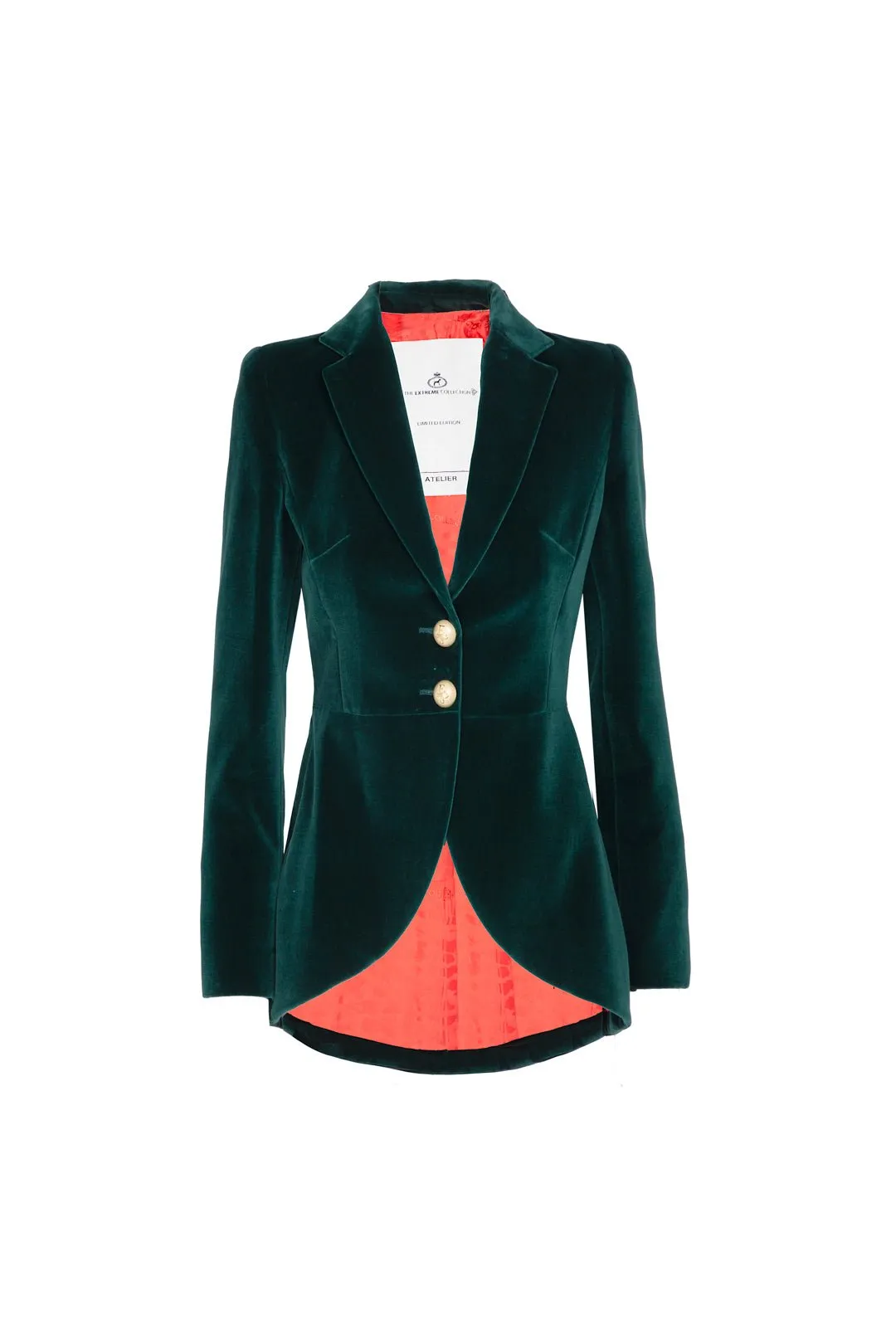 BLAZER VERDE TERCIOPELO PIERRE