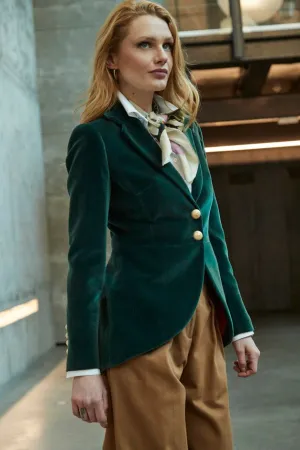 BLAZER VERDE TERCIOPELO PIERRE