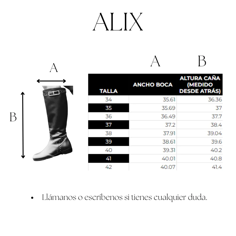 BOTA ALIX PIEL MARRÓN TACÓN 3CM