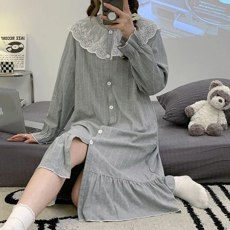 Chemise de nuit en dentelle