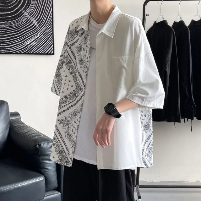 Chemise double face