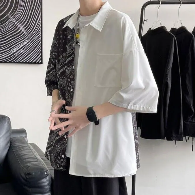 Chemise double face