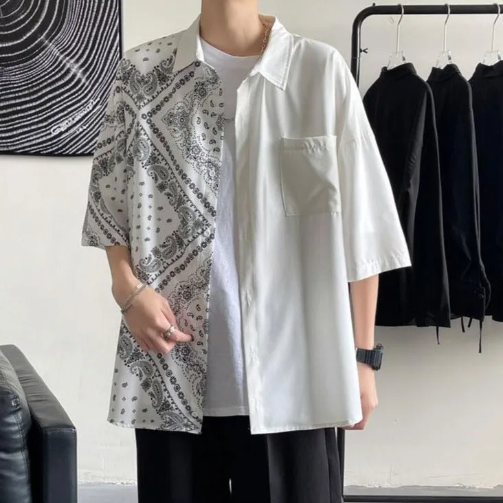 Chemise double face