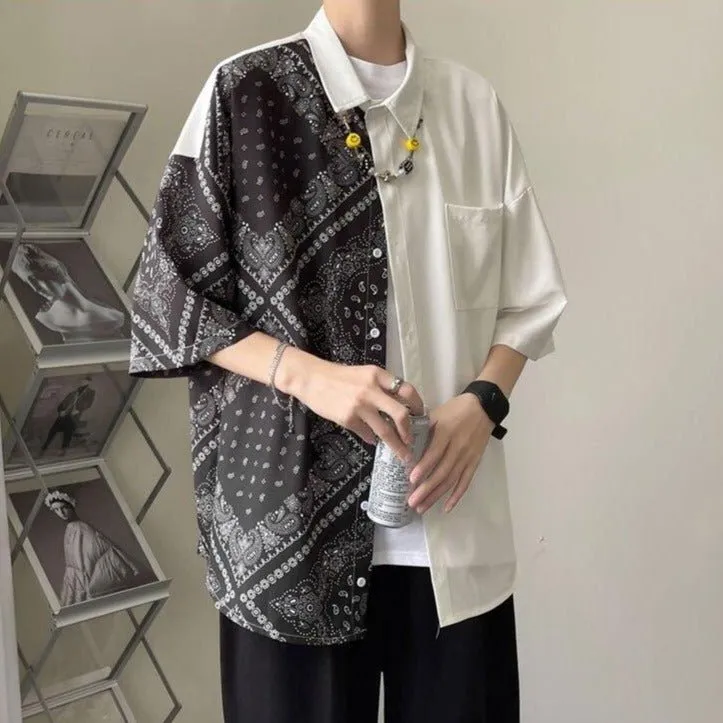 Chemise double face