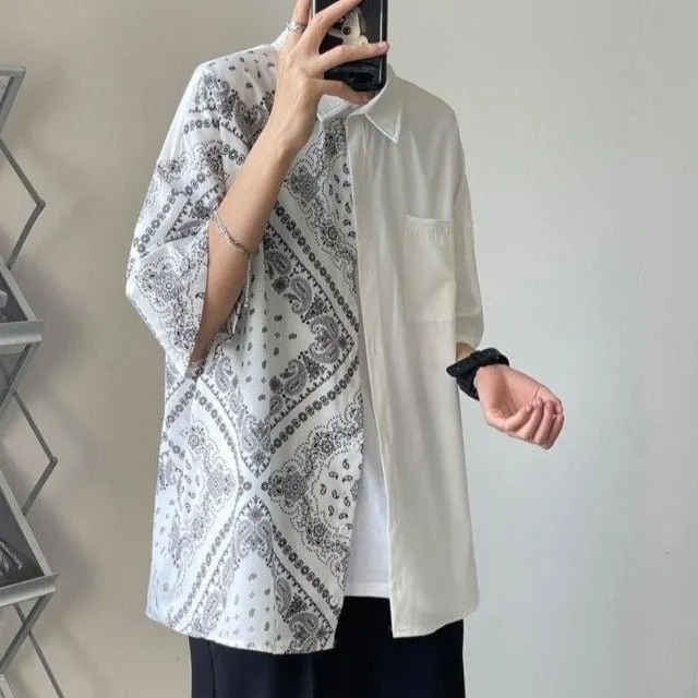 Chemise double face