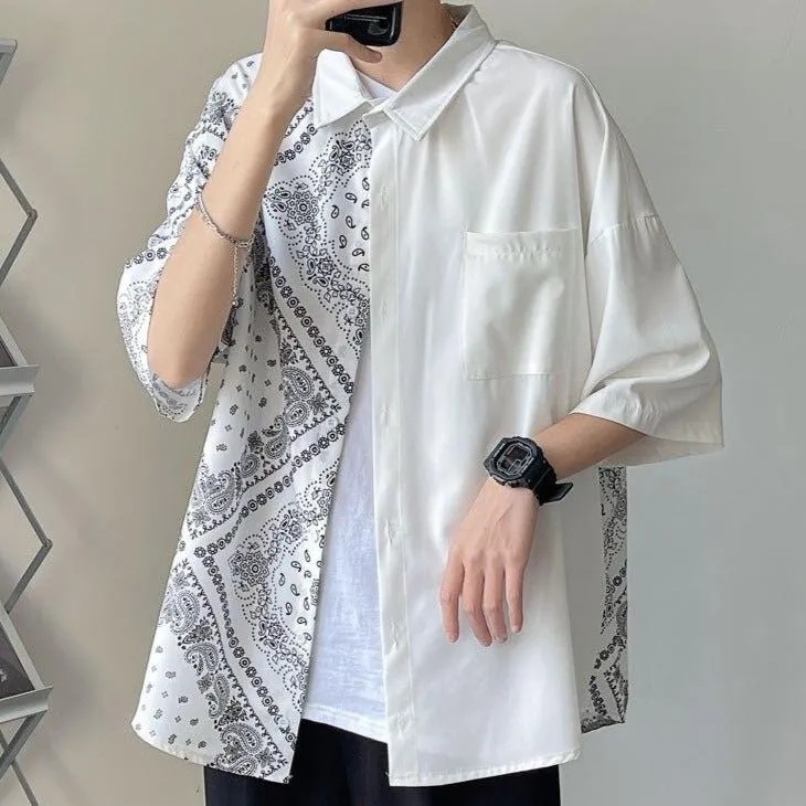 Chemise double face