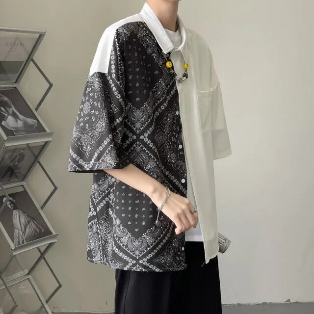 Chemise double face