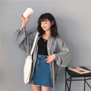 Chemise femme oversize