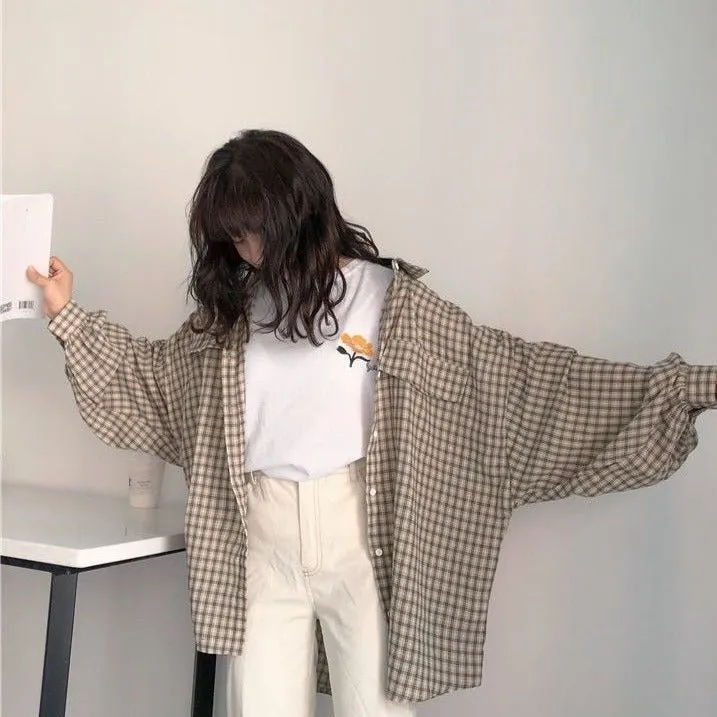 Chemise femme oversize