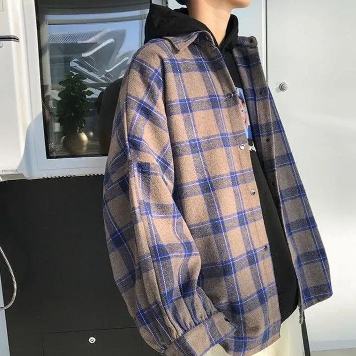 Chemise plaid épaisse
