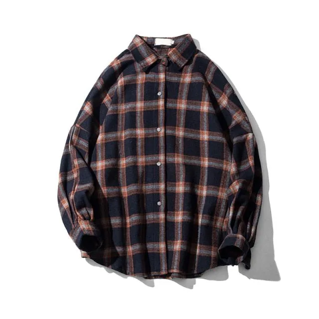 Chemise plaid épaisse