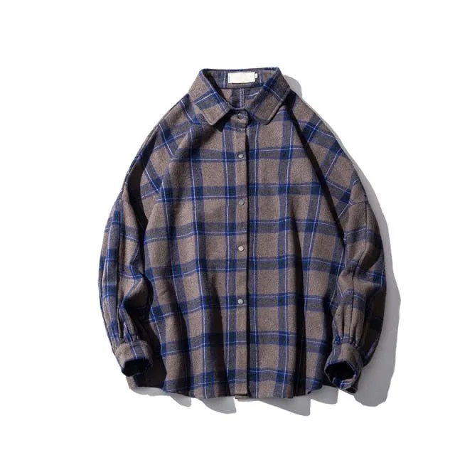 Chemise plaid épaisse