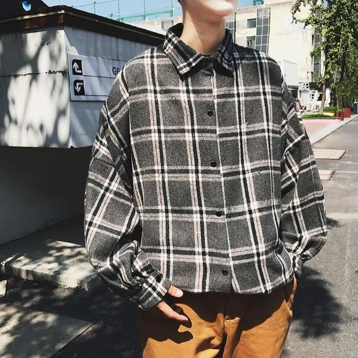 Chemise plaid épaisse