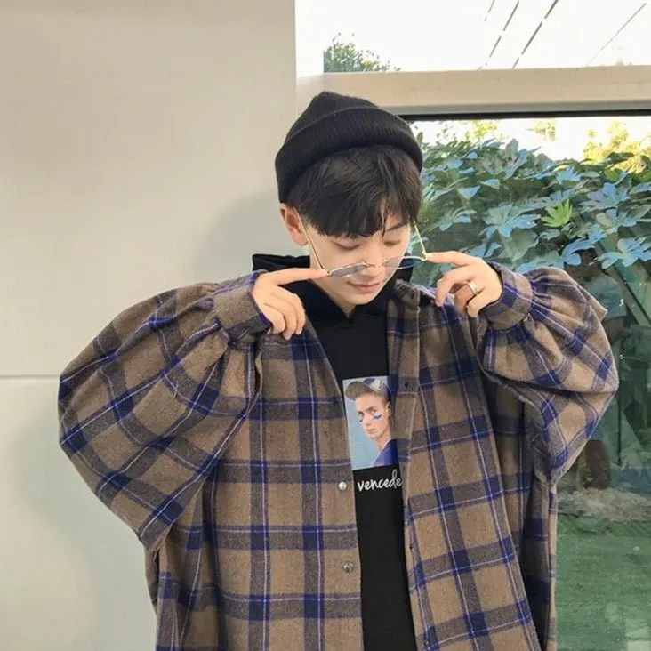Chemise plaid épaisse