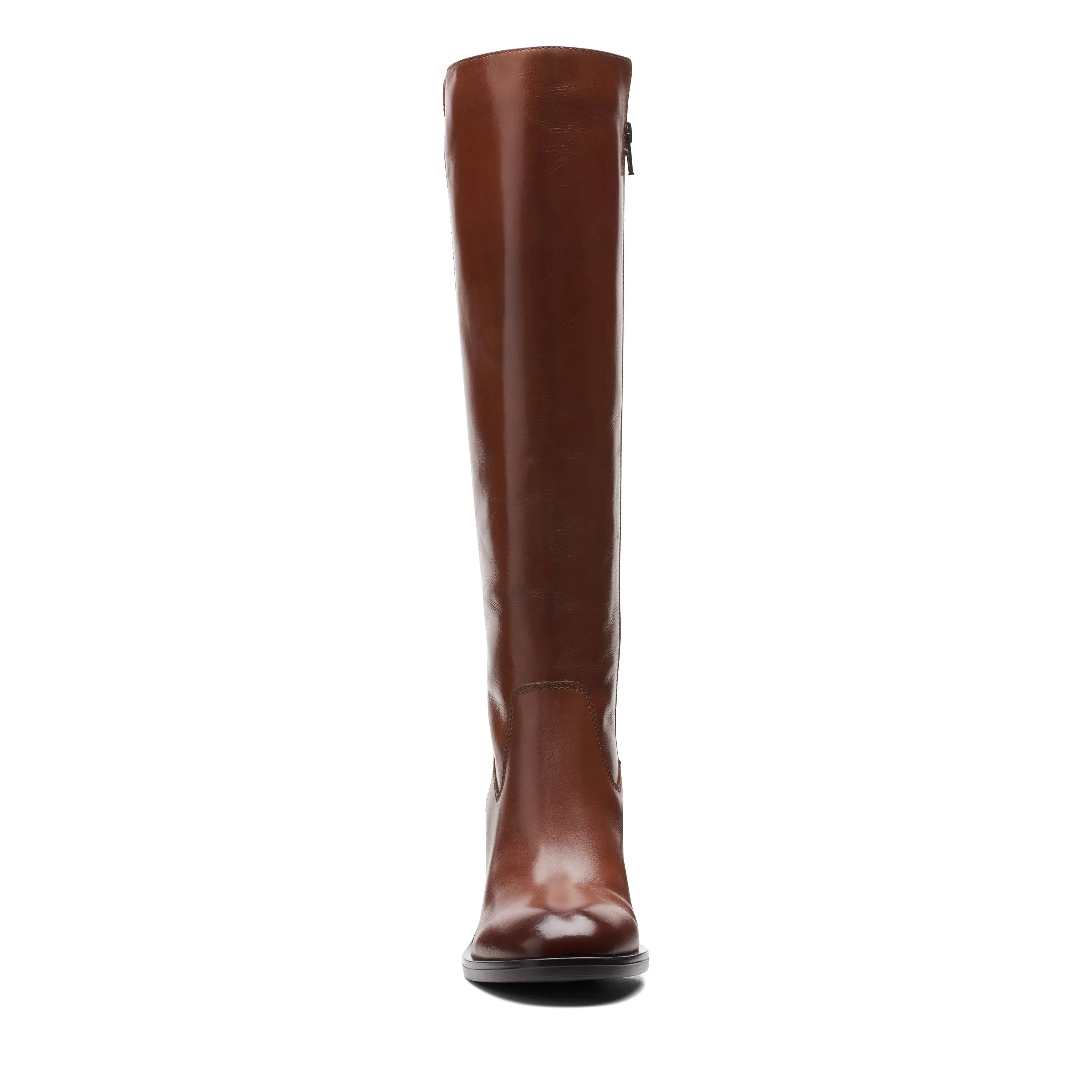 CLARKS | BOTAS MUJER | VALVESTINO HI DARK TAN LEATHER | MARRÓN