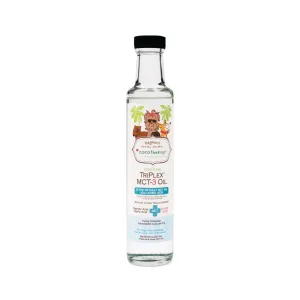 CocoTherapy TriPlex MCT-3 Oil - Premium 8oz Coconut Oil for Pets