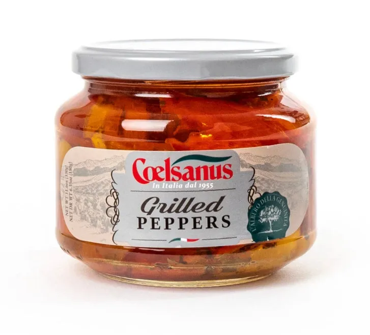 Coelsanus Grilled Peppers in Oil Italy (12 oz)