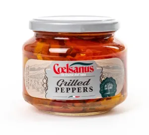 Coelsanus Grilled Peppers in Oil Italy (12 oz)
