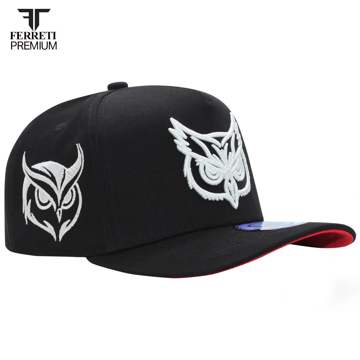 Culiacan EL Buho GLOW Negro Gorra Ferreti