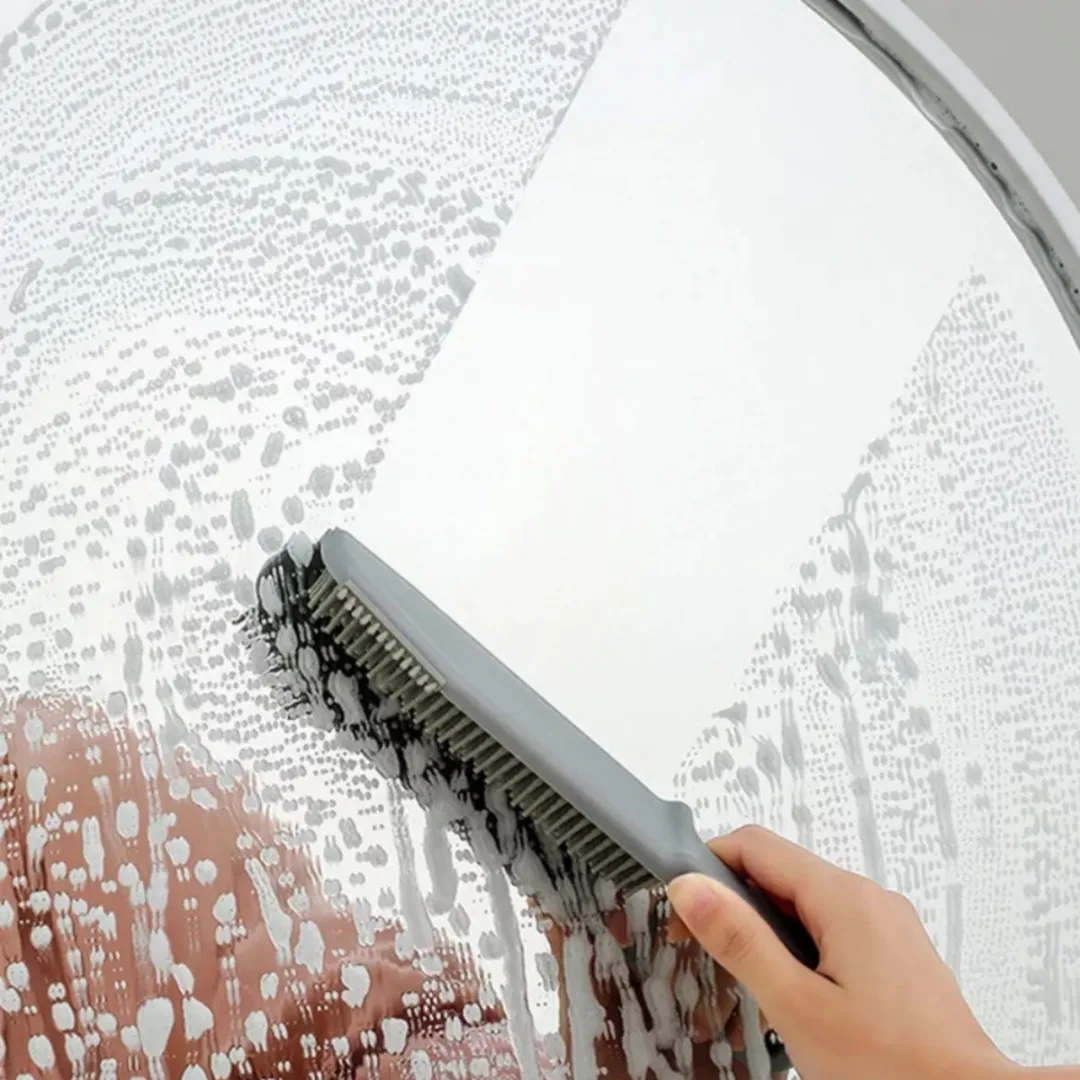 Escova Rodo De Silicone Multiuso Cabo Plástico