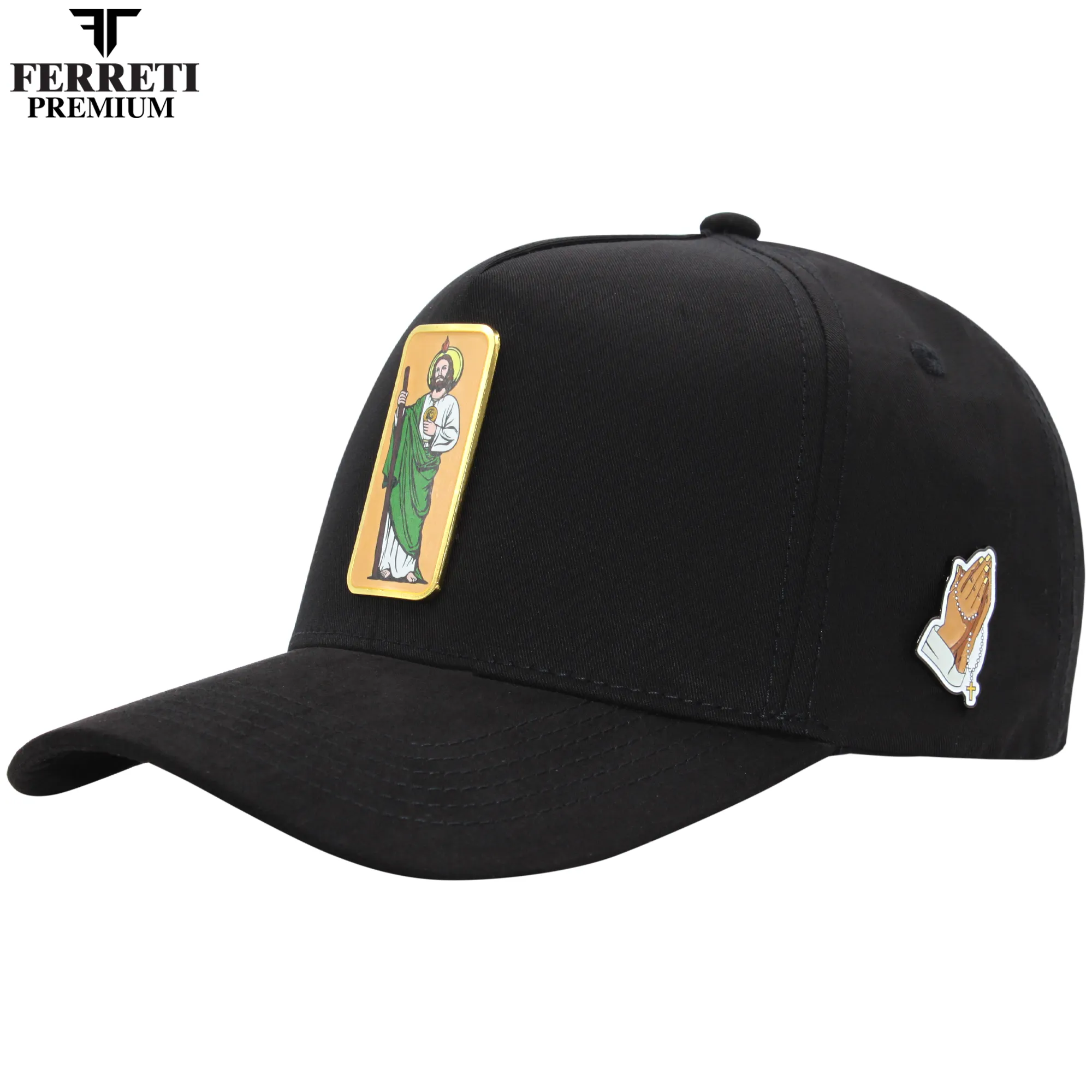 FERRETI HATS PREMIUM FT78 San Juditas Pin de Metal