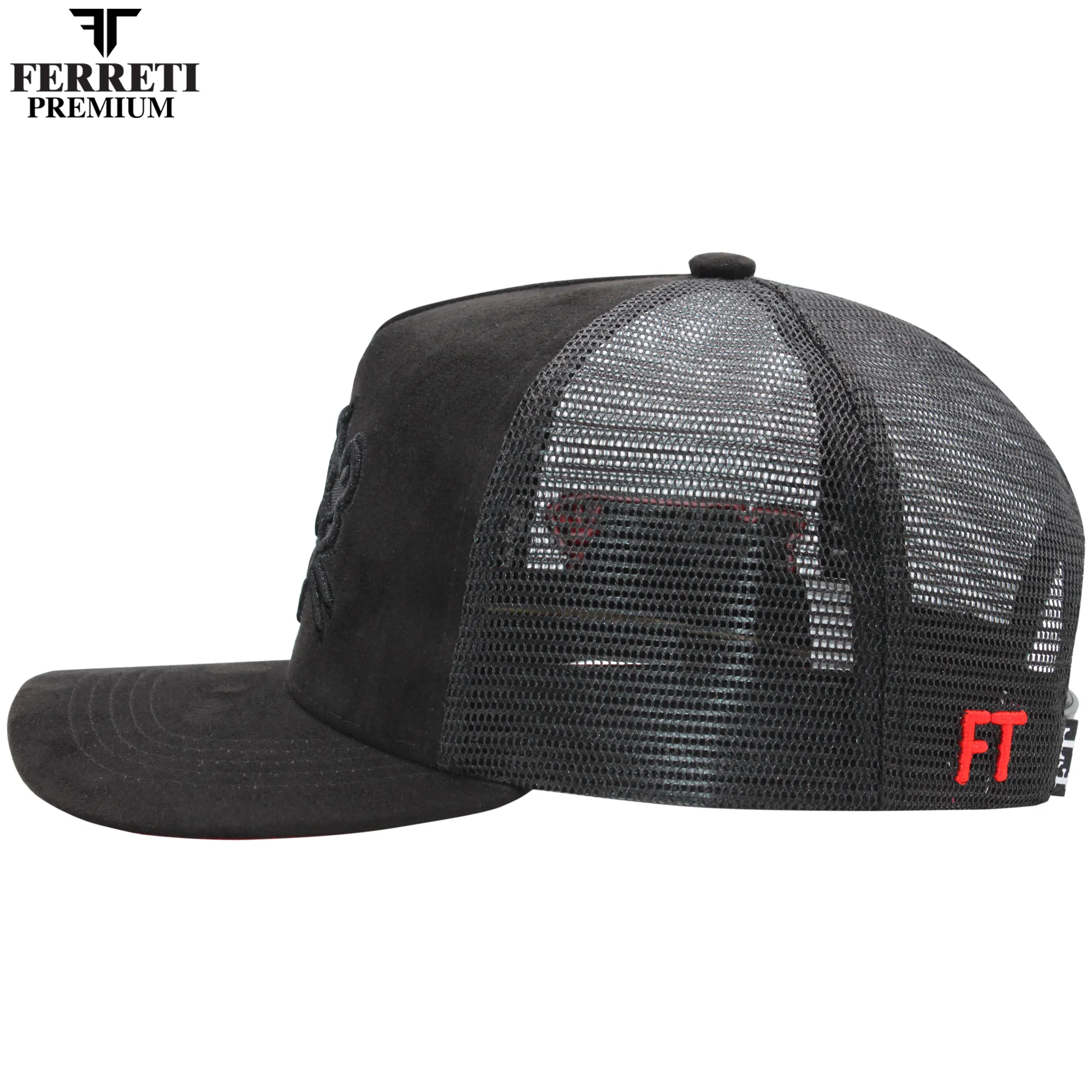 FERRETI PREMIUM Culiacan La Pantera Bordada Suede con Maya