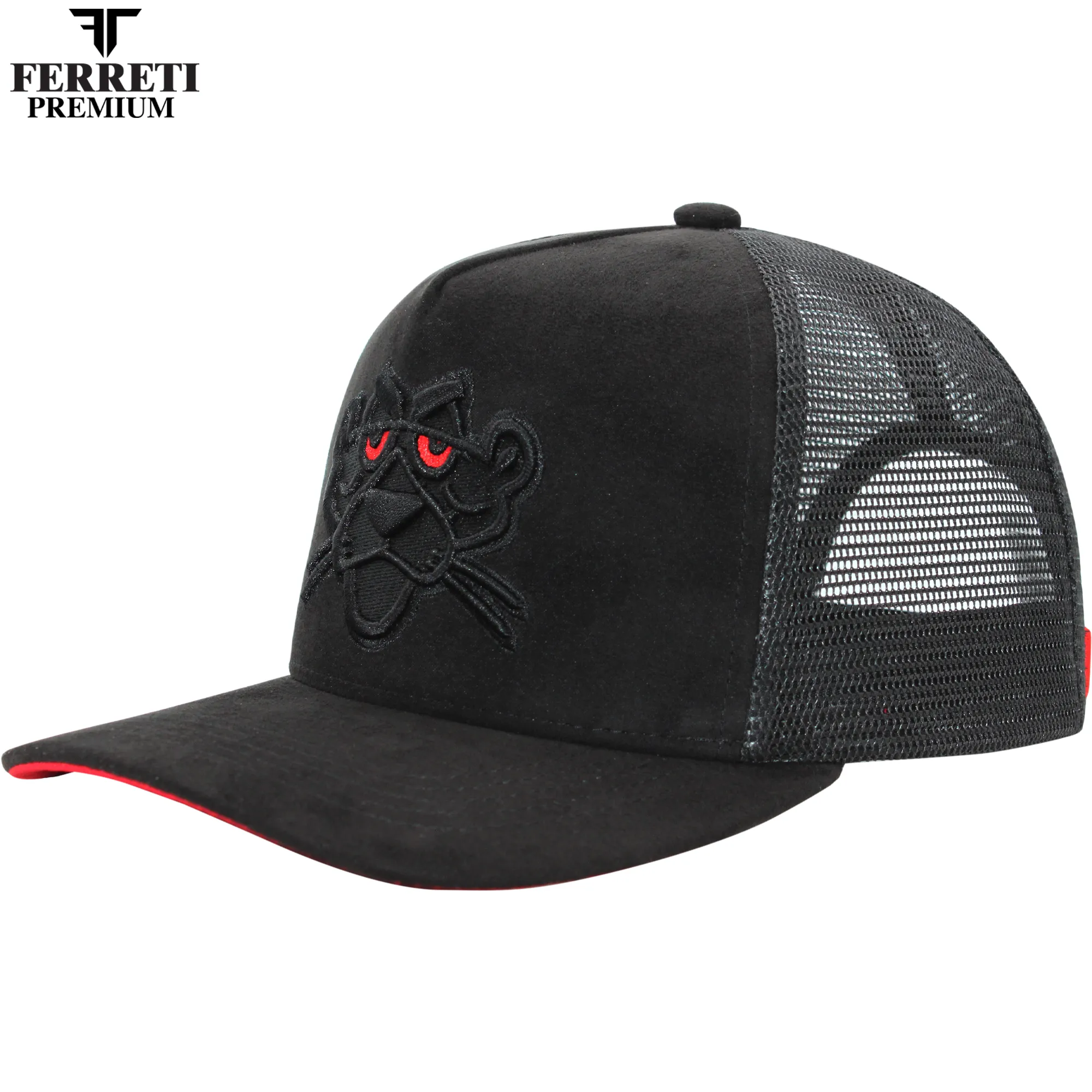 FERRETI PREMIUM Culiacan La Pantera Bordada Suede con Maya