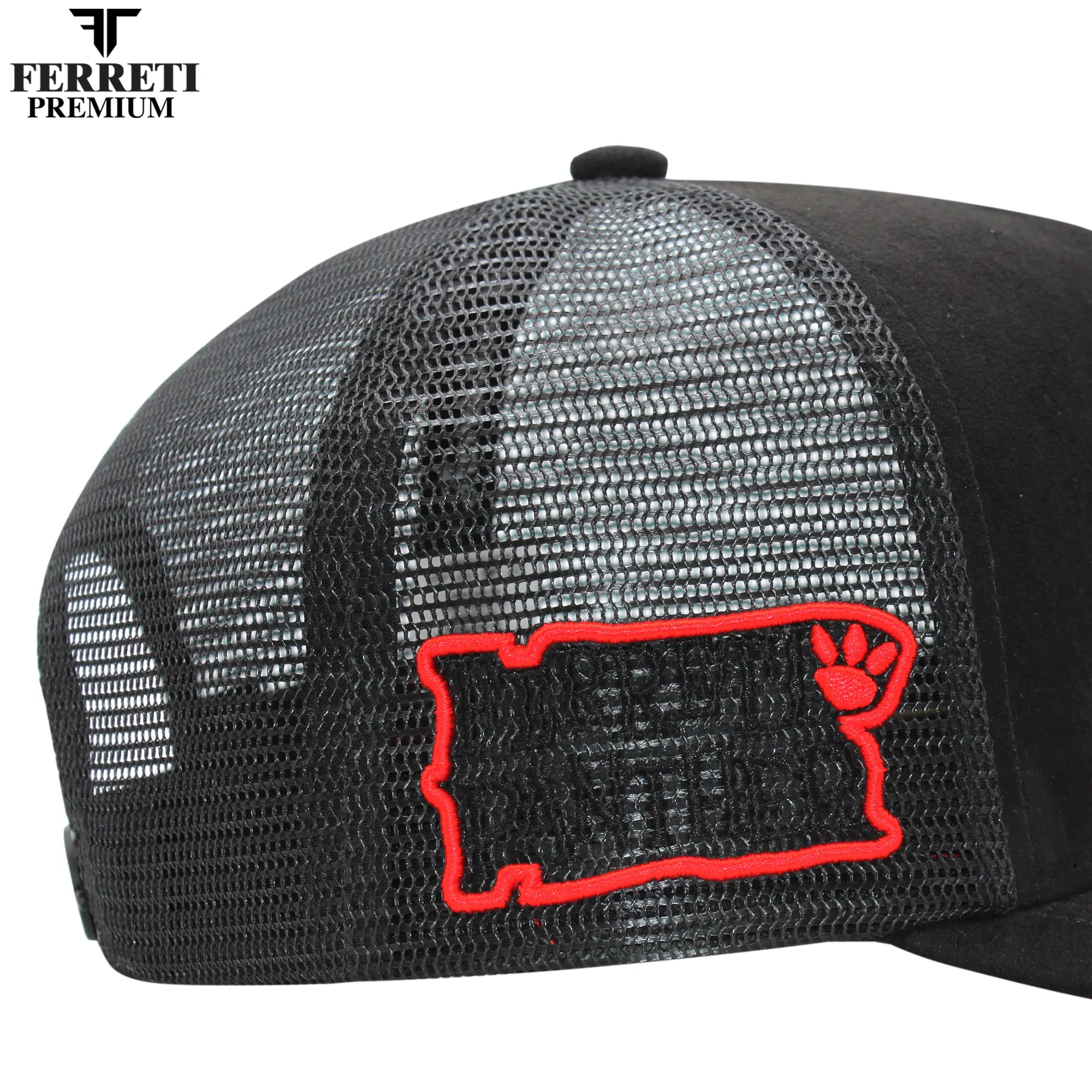 FERRETI PREMIUM Culiacan La Pantera Bordada Suede con Maya
