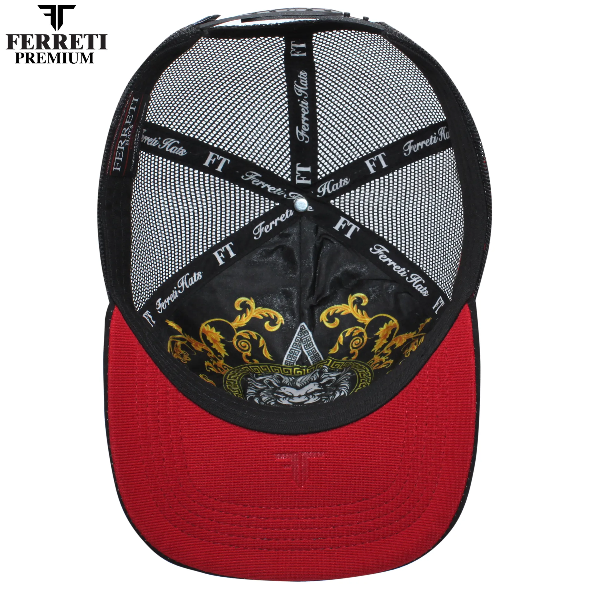 FERRETI PREMIUM Culiacan La Pantera Bordada Suede con Maya