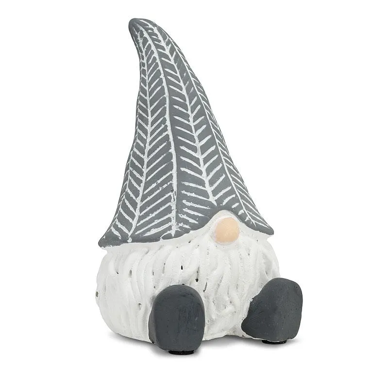 Gnome assis 5 po gris