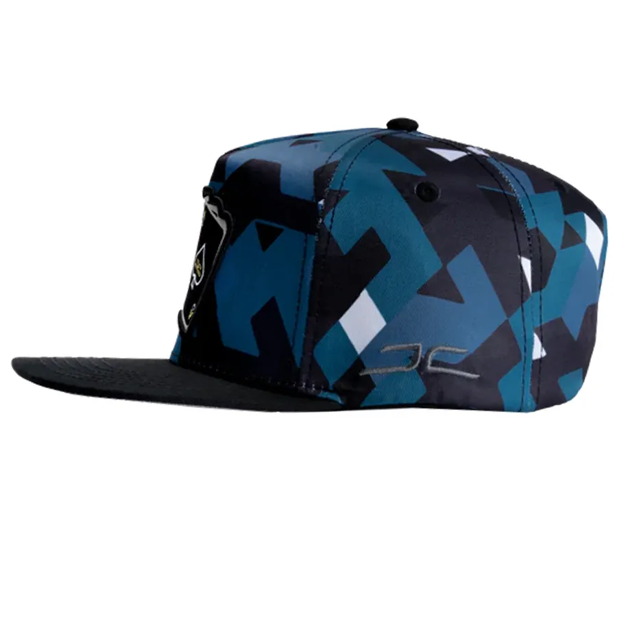 Gorra JC HATS Poker Camo Aqua