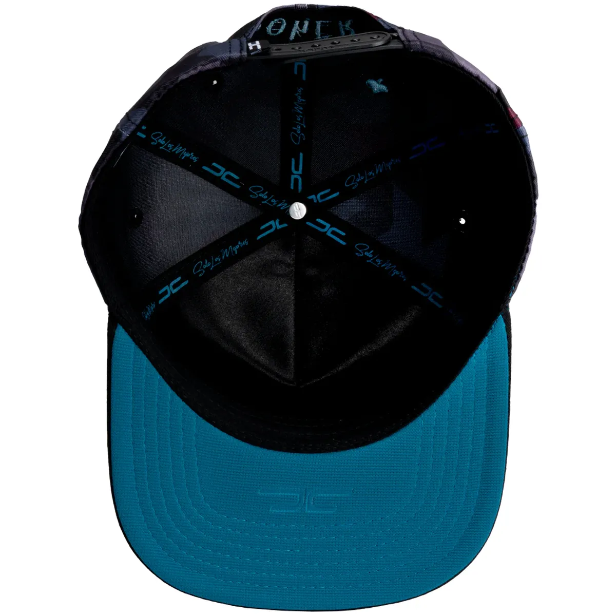 Gorra JC HATS Poker Camo Aqua
