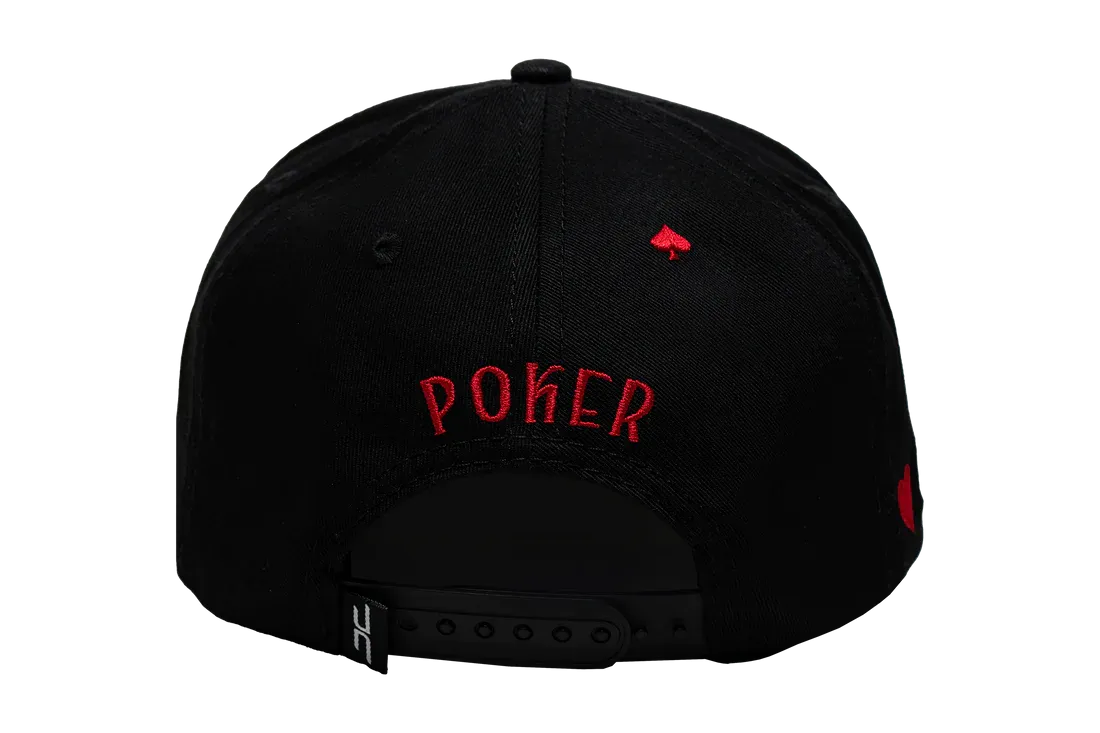 Gorra JC HATS Poker Camo Black