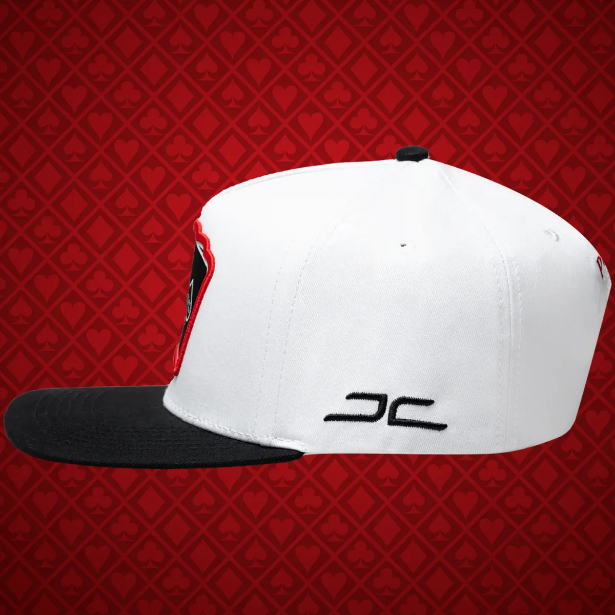 Gorra JC HATS Poker White