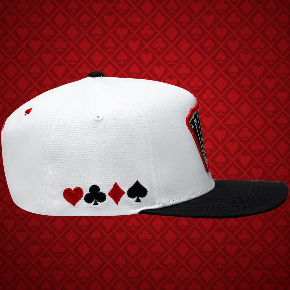 Gorra JC HATS Poker White