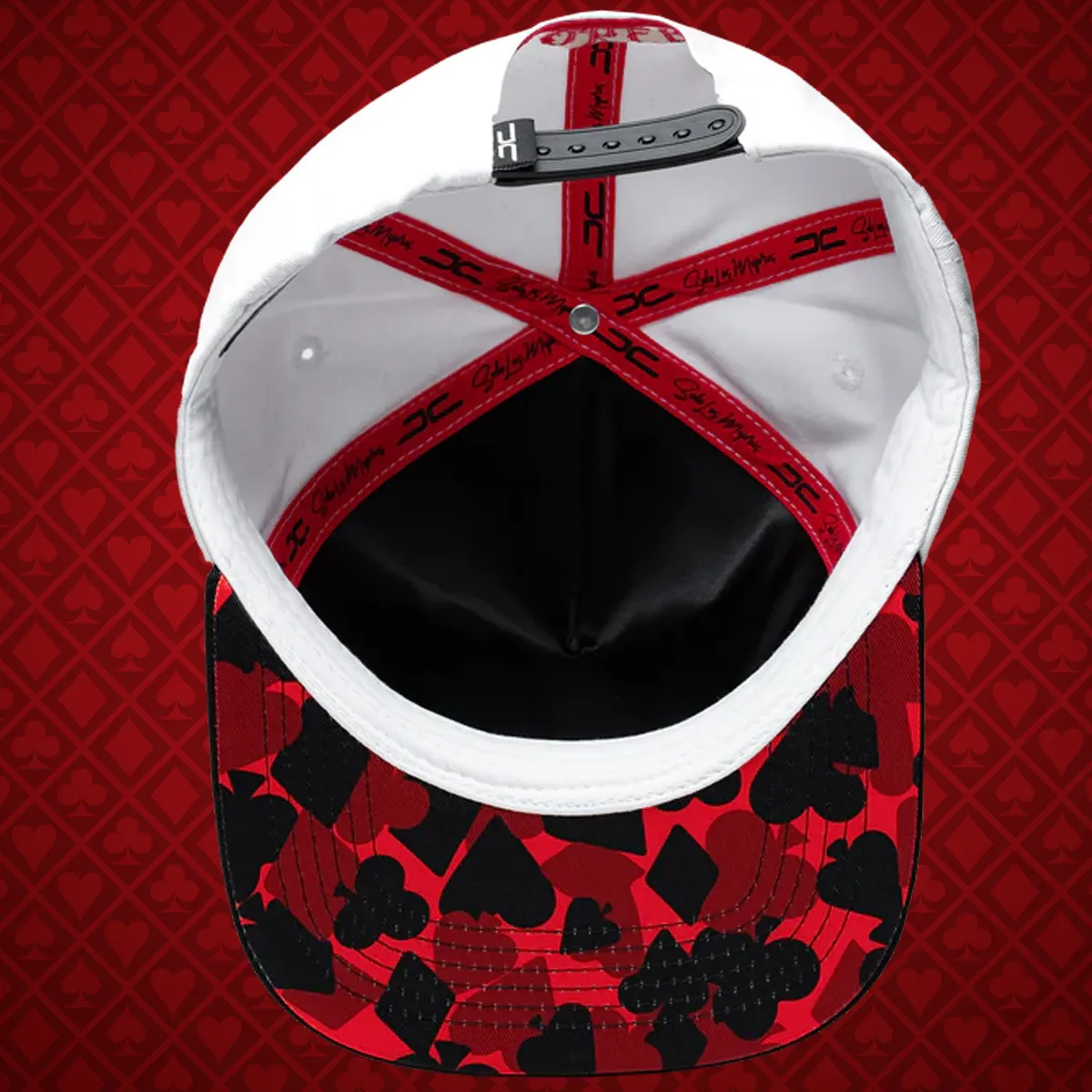 Gorra JC HATS Poker White