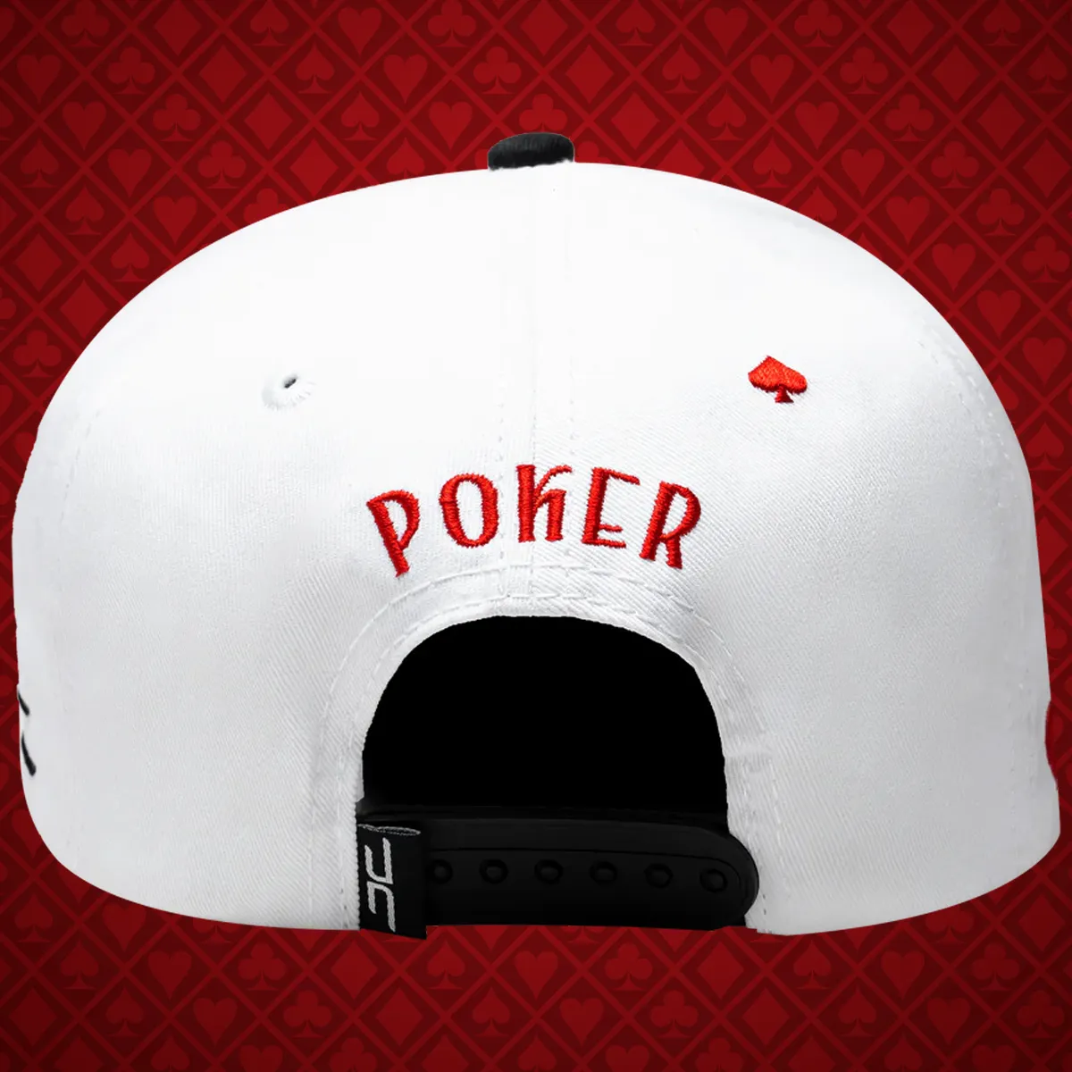Gorra JC HATS Poker White