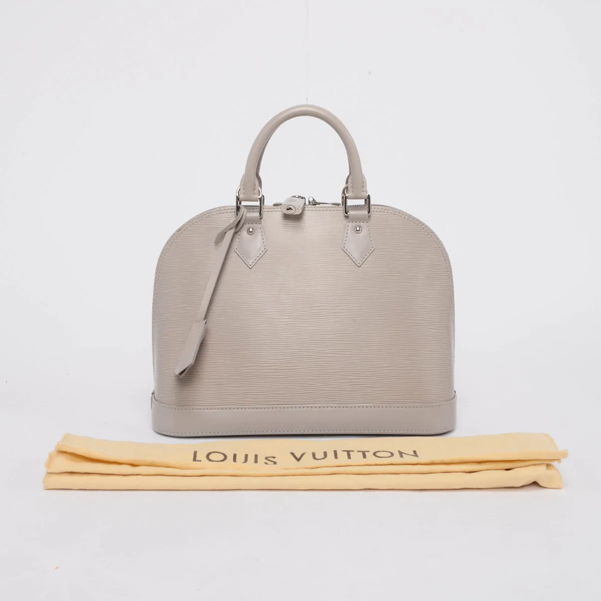 Louis Vuitton Gris Epi Leather Alma PM