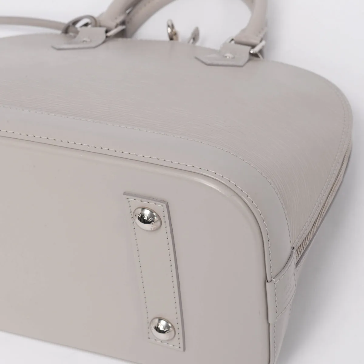 Louis Vuitton Gris Epi Leather Alma PM
