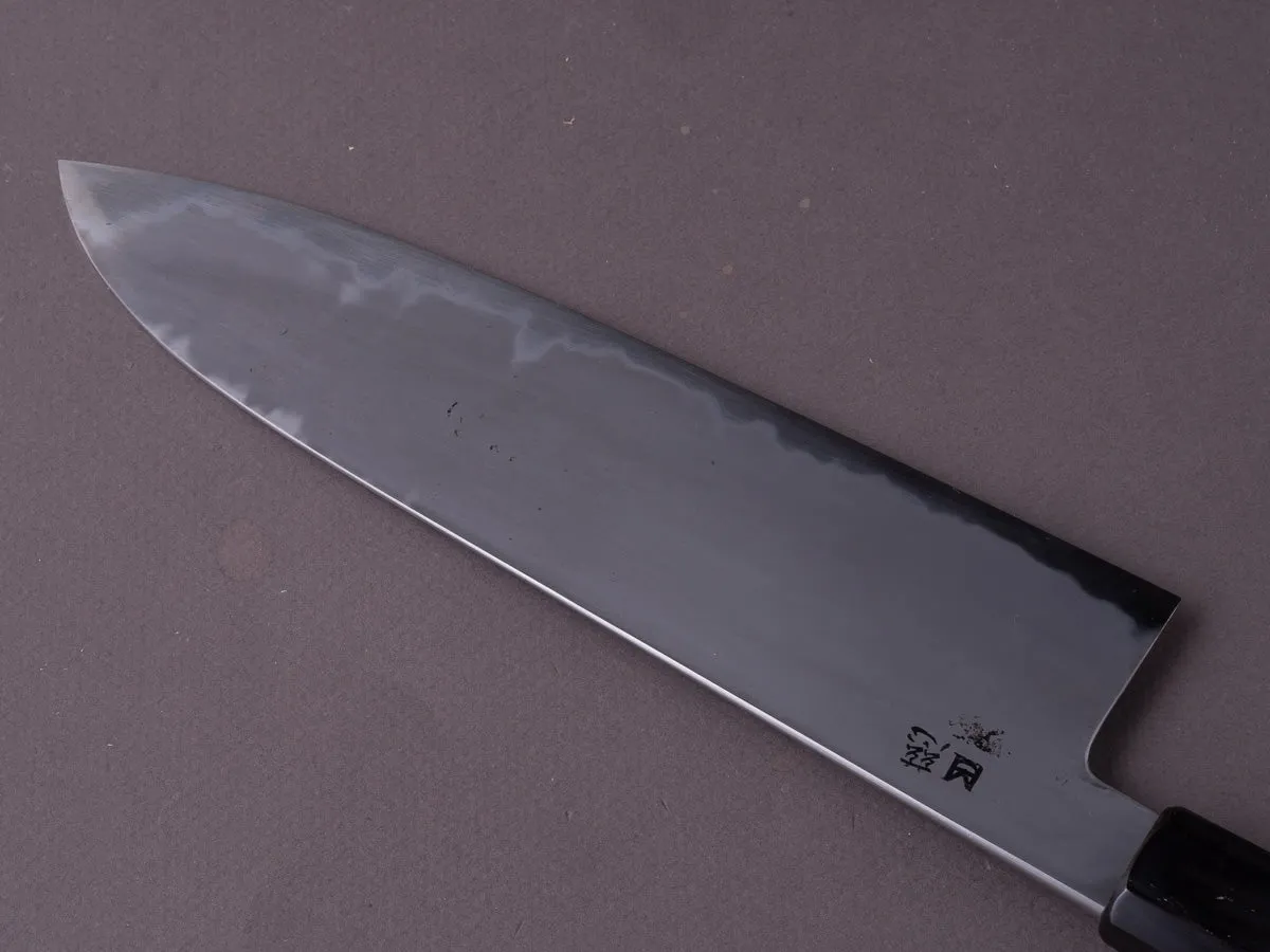 Merion Forge - Wrought Iron - 1.2562 W - Full Kasumi - 210mm Gyuto - Coracao de Negro Wa Handle