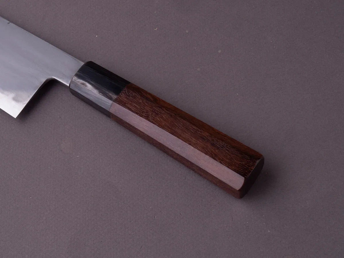 Merion Forge - Wrought Iron - 1.2562 W - Full Kasumi - 210mm Gyuto - Coracao de Negro Wa Handle