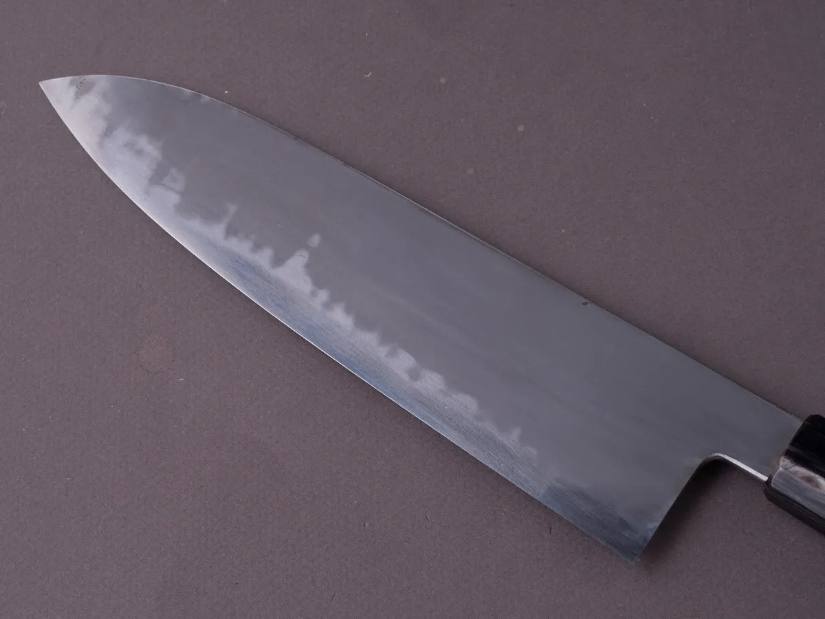 Merion Forge - Wrought Iron - 1.2562 W - Full Kasumi - 210mm Gyuto - Coracao de Negro Wa Handle