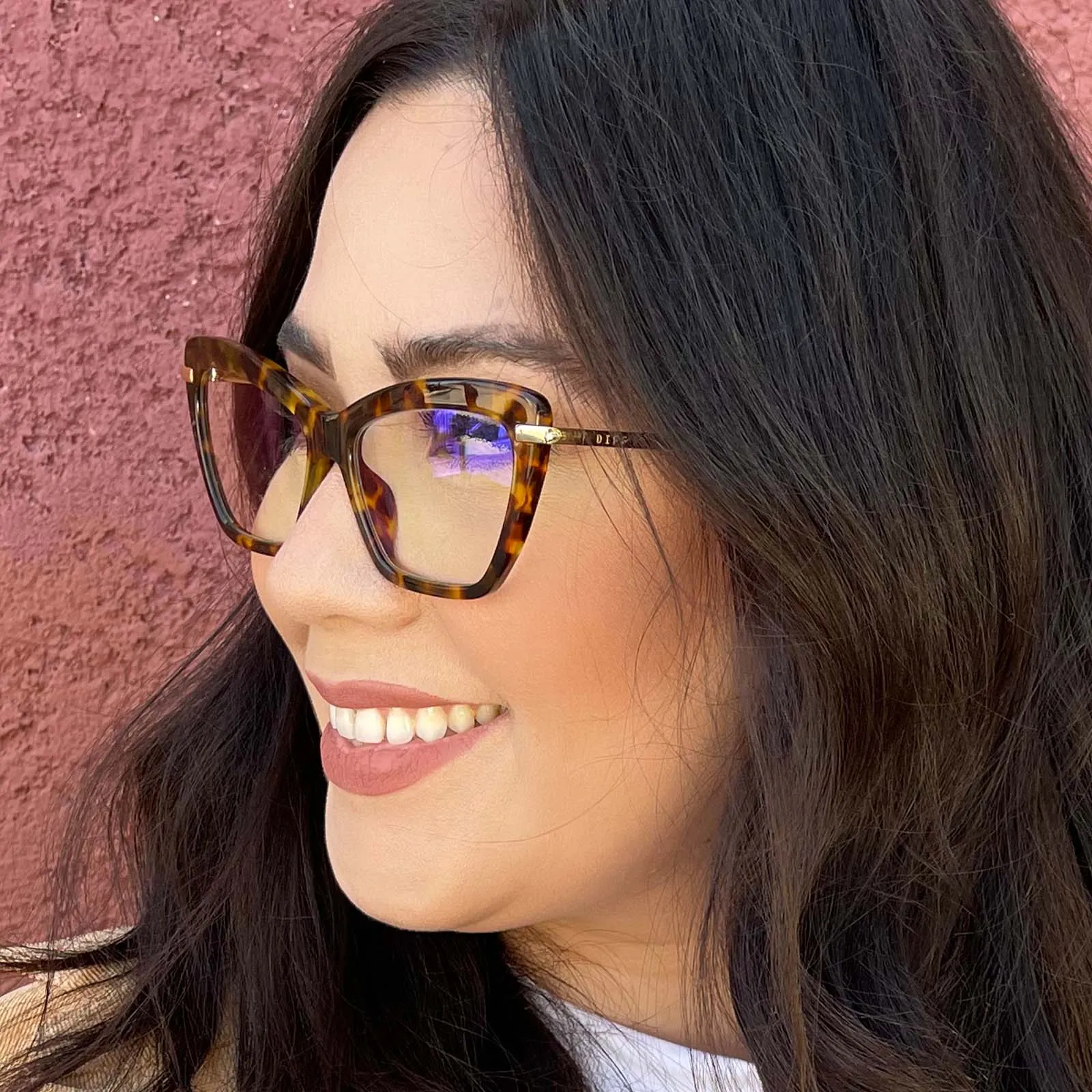 MILA - AMBER TORTOISE   BLUE LIGHT TECHNOLOGY GLASSES