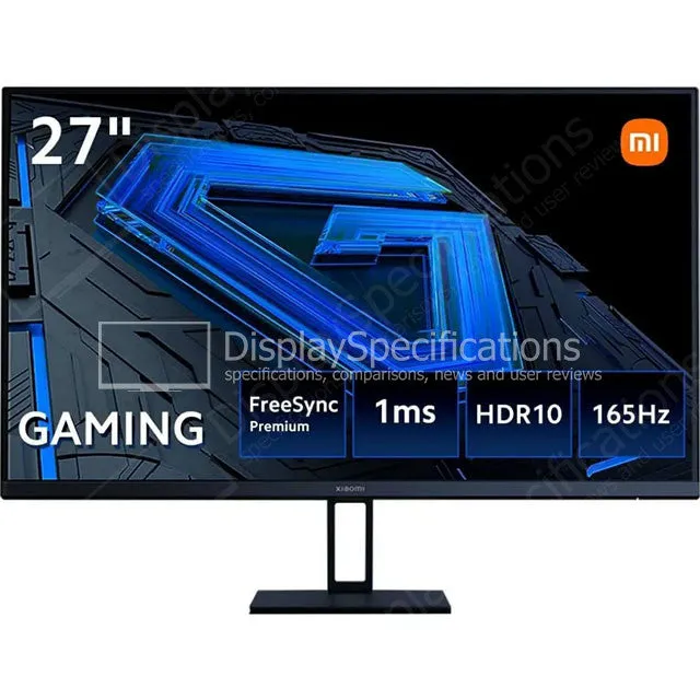Moniteur de jeu Xiaomi 27po G27i FHD 1920x1080 165Hz 1ms Frameless Gaming Monitor