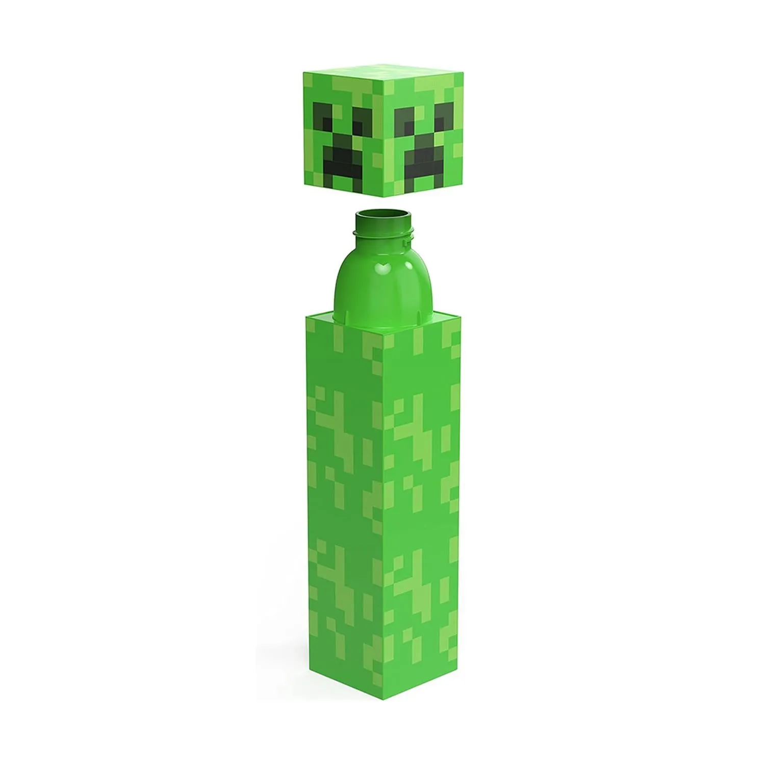 New Arrival Siglo 21 Botella Verde Cabeza Creeper Minecraft