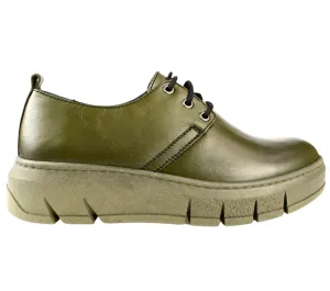 Pantofi sport, dama, ANNA VIOTTI, 745-18 verde, piele naturala