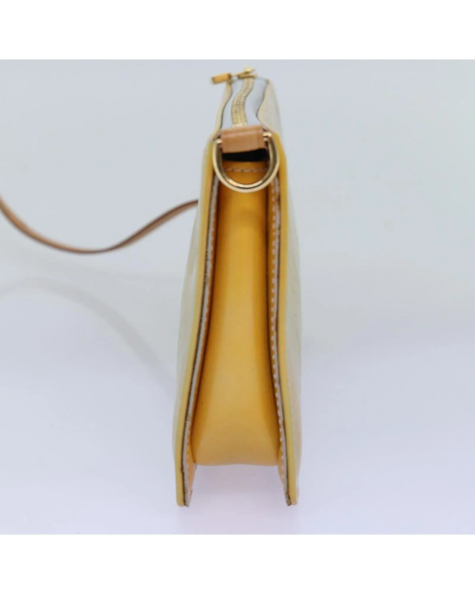 Patent Leather Accessory Pouch with Monogram Vernis Print